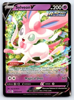 Sylveon V SWSH202 Holo Promo Sword & Shield Promo Pokemon Near Mint - Image 1