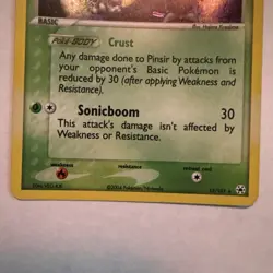 Pokemon TCG Pinsir EX Hidden Legends Holo Rare 13/101 Lightly Played - Image 3