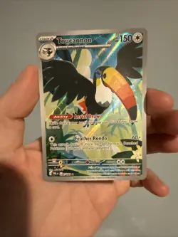 Pokemon TCG Toucannon 094/084 ME Pitch Black Illustration Rare - Image 1