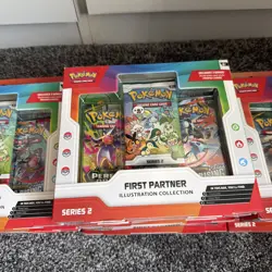 Pokemon - First Partner Illustration Collection - Series 2 Factory Sealed x13 - Image 3