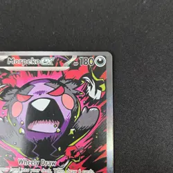 Pokemon ME05 Pitch Black Morpeko ex 117/084 Special Illustration Rare NM - Image 3