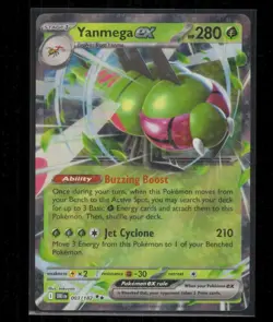 Yanmega ex 003/182 Destined Rivals Double Rare Holo Near Mint - Image 1