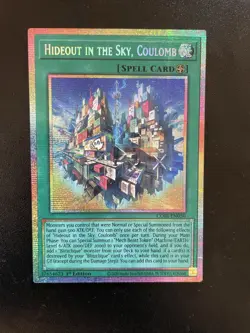 Yu-Gi-Oh! Hideout in the Sky, Coulomb CORI-EN050 Starlight Rare 1st Edition - Image 1