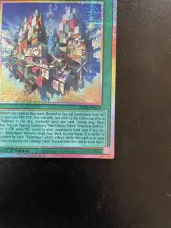 Yu-Gi-Oh! Hideout in the Sky, Coulomb CORI-EN050 Starlight Rare 1st Edition - Image 4