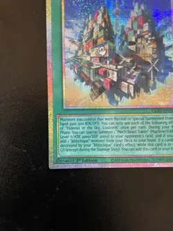 Yu-Gi-Oh! Hideout in the Sky, Coulomb CORI-EN050 Starlight Rare 1st Edition - Image 5