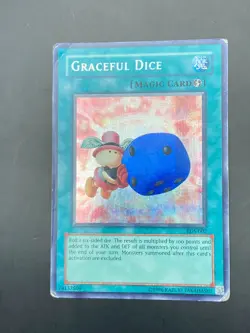 Konami Yu-Gi-Oh! Graceful Dice EDS-002 Eternal Duelist Soul Secret Rare Foil HP - Image 1