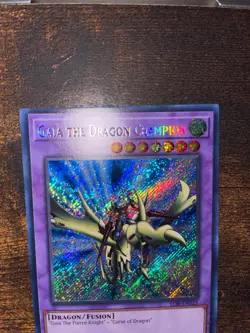 Gaia The Dragon Champion - LOB-EN125 - 25th Anniversary - Secret Rare - LP - Image 2
