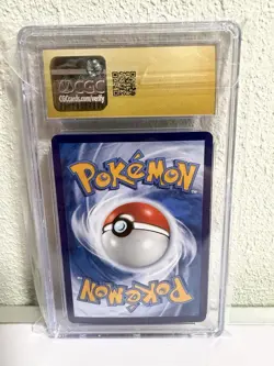 CGC 10 PRISTINE Glaceon 08 06/14 Chinese Gem Pack Vol.2 Stars Holo Reverse - Image 2