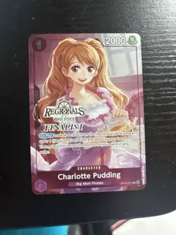 Charlotte Pudding (Regionals Finalist Card Set 26-27) OP12-071 One Piece - Image 1