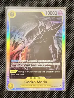 One Piece The Azure Sea's Seven - GECKO MORIA SR OP14-104 English CCG One Piece - Image 1