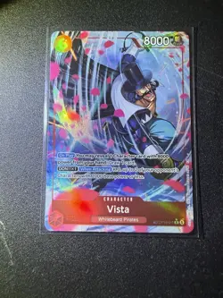 Vista TR OP16-011 One Piece TCG The Time of Battle Foil NM Mint Treasure Rare - Image 1