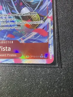Vista TR OP16-011 One Piece TCG The Time of Battle Foil NM Mint Treasure Rare - Image 2