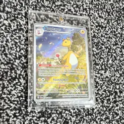 Pokemon TCG Ampharos 090/086 IR Chaos Rising Illustration Rare NM - Image 2