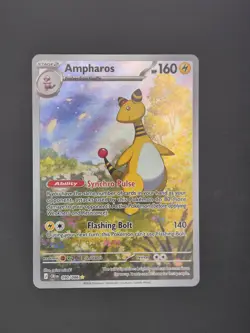 090/086 Ampharos Pokemon TCG Chaos Rising Illustration Rare Near Mint - Image 1