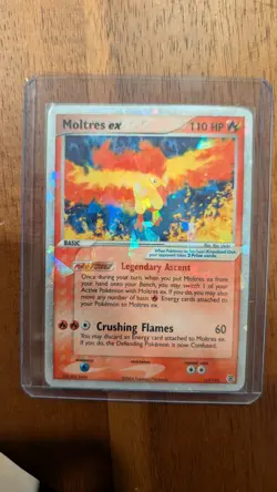 Moltres EX 115/112 Fire Red & Leaf Green 2004 MP Pokemon Card - Image 1