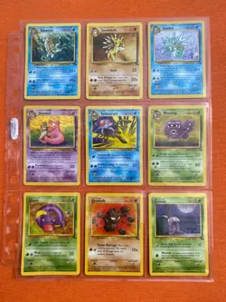Fossil Set - Complete Uncommon and Common - Pokemon Cards - Excellent Condition - Image 3