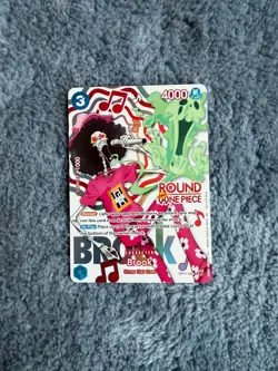 Brook OP11-056 (ENGLISH) - One Piece x Round 1 Promo Card - Image 1