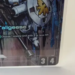 Bandai Gundam Card Game Tallgeese (OZ) GD02-005 R+ Foil Unit Cost 3 3/4 - Image 5
