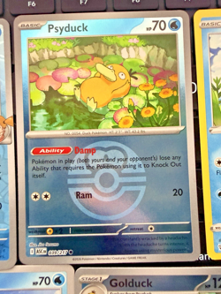Pokemon TCG Psyduck Golduck Lot (5) Rev Holo Regular Various Sets NM Cards - Image 3