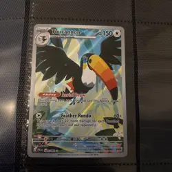 Toucannon 094/084 Pokemon card pitch black mint - Image 1