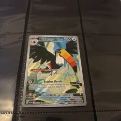 Toucannon 094/084 Pokemon card pitch black mint - Image 2