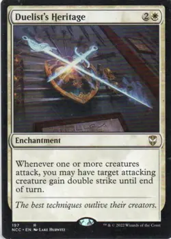 MTG: Streets of New Capenna Commander: Duelist's Heritage: LP Condition - Image 1