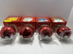 1999 Burger King Lot Of 4 23k Gold Plated Pokemon Cards sealed Brand New - Image 1