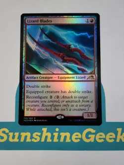 Lizard Blades Kamigawa: Neon Dynasty Foil - Image 1