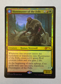 MTG - Secret Lair - Chris Rahn - Huntmaster of the Fells (#495) - FOIL - NM - Image 1