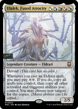 *Foil* Ulalek, Fused Atrocity-4-NM-Commander: Modern Horizons 3-Magic - Image 1