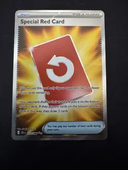 Special Red Card 113/086 Me04: Chaos Rising Holo - Image 1
