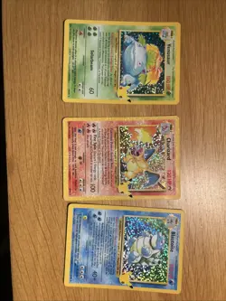 Pokemon TCG Celebrations Trio Card Charizard, Blastoise, Venusaur Mint Condition - Image 1