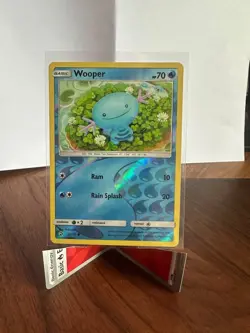 Pokemon TCG - Wooper - 25/70 Dragon Majesty - Reverse Holo NM - Image 1