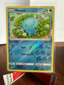 Pokemon TCG - Wooper - 25/70 Dragon Majesty - Reverse Holo NM - Image 3