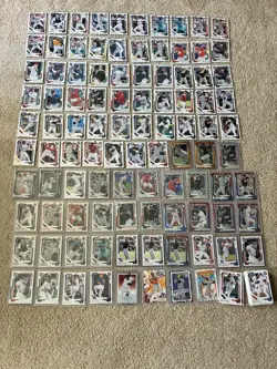 2026 Donruss Baseball 198 Card Lot. Base/Rated Rookies/Rated Prospects/Parallels - Image 1