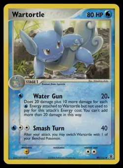 Wartortle 50/112 Uncommon FireRed & LeafGreen Pokemon Lightly Played - Image 1