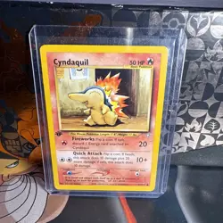 2000 Pokemon Neo Genesis 1st Edition Cyndaquil #57/111 - Image 1