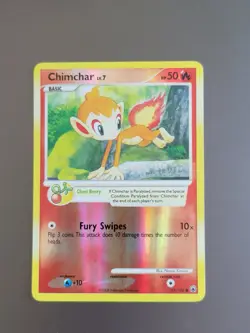 Chimchar - 57/100 - Pokemon Majestic Dawn Reverse Holo Rare LP - Image 1