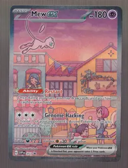 Mew ex 053 Promo Scarlet & Violet Pokemon NM - Image 1