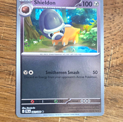 Shieldon PBL 061/084 Uncommon Stage 1 Regular Finish Pokemon TCG Card HP 100 - Image 1