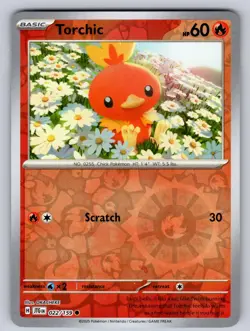Torchic 022/159 Reverse Holo Common Journey Together Pokemon Near Mint - Image 1