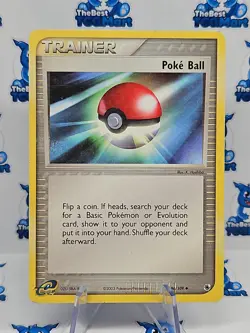 Pokemon Poke Ball - 86/109 - EX Ruby and Sapphire MP - Image 1