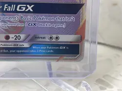 Pokemon Lunala GX Full Art Holo Card 153/149 Sun & Moon Rainbow Secret Rare - Image 5