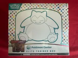 POKEMON 151 POKEMON CENTER ETB SCARLET & VIOLET 2023 ENGLISH + ACRYLIC CASE - Image 2