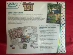 POKEMON 151 POKEMON CENTER ETB SCARLET & VIOLET 2023 ENGLISH + ACRYLIC CASE - Image 3