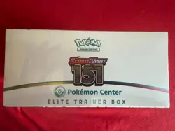 POKEMON 151 POKEMON CENTER ETB SCARLET & VIOLET 2023 ENGLISH + ACRYLIC CASE - Image 4