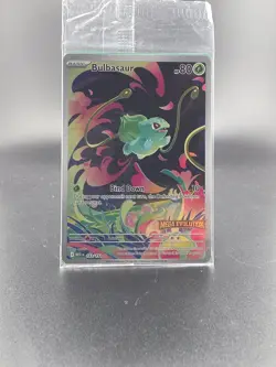 💎Pokemon Bulbasaur - (Mega Evolution Stamped) 133/132 IR SEALED NM+💎 - Image 1