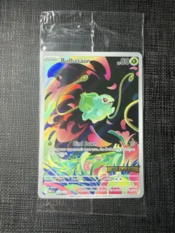 Pokemon TCG Bulbasaur IR 133/132 Mega Evolutions Stamped SEALED! - Image 1