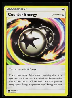 Counter Energy 100/111 Uncommon Crimson Invasion Pokemon NM - Image 1