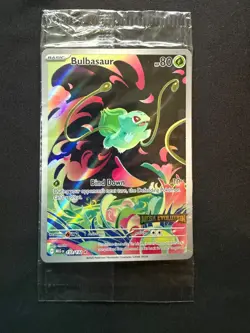2025 Pokemon Mega Evolution Bulbasaur Stamped Sealed Promo Multiple 133/132 MINT - Image 1